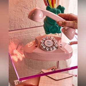 Crosleys 1950’s Princess Pink Telephone phone New in Box